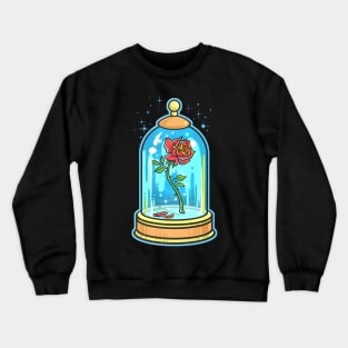 Rose in a flask Crewneck Sweatshirt